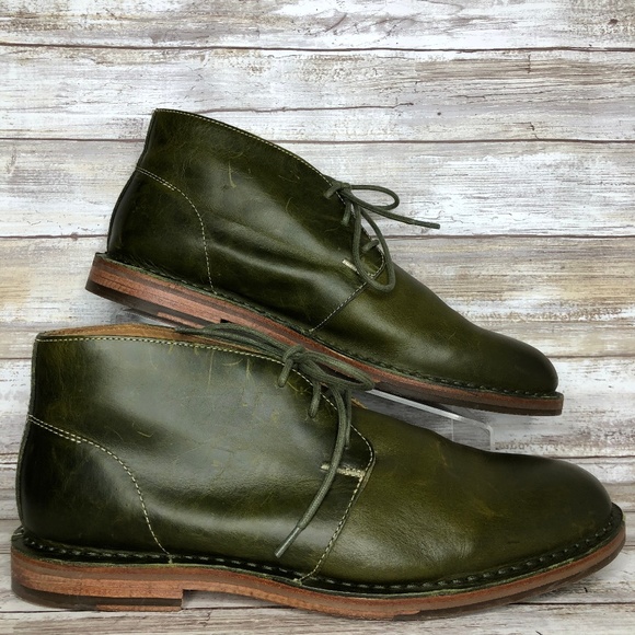 Cole Haan Other - Cole Haan Glenn 10.5M Green Leather Chukka Boots